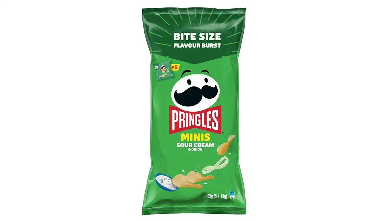 Pringles Sour Cream and Onion Minis Chips