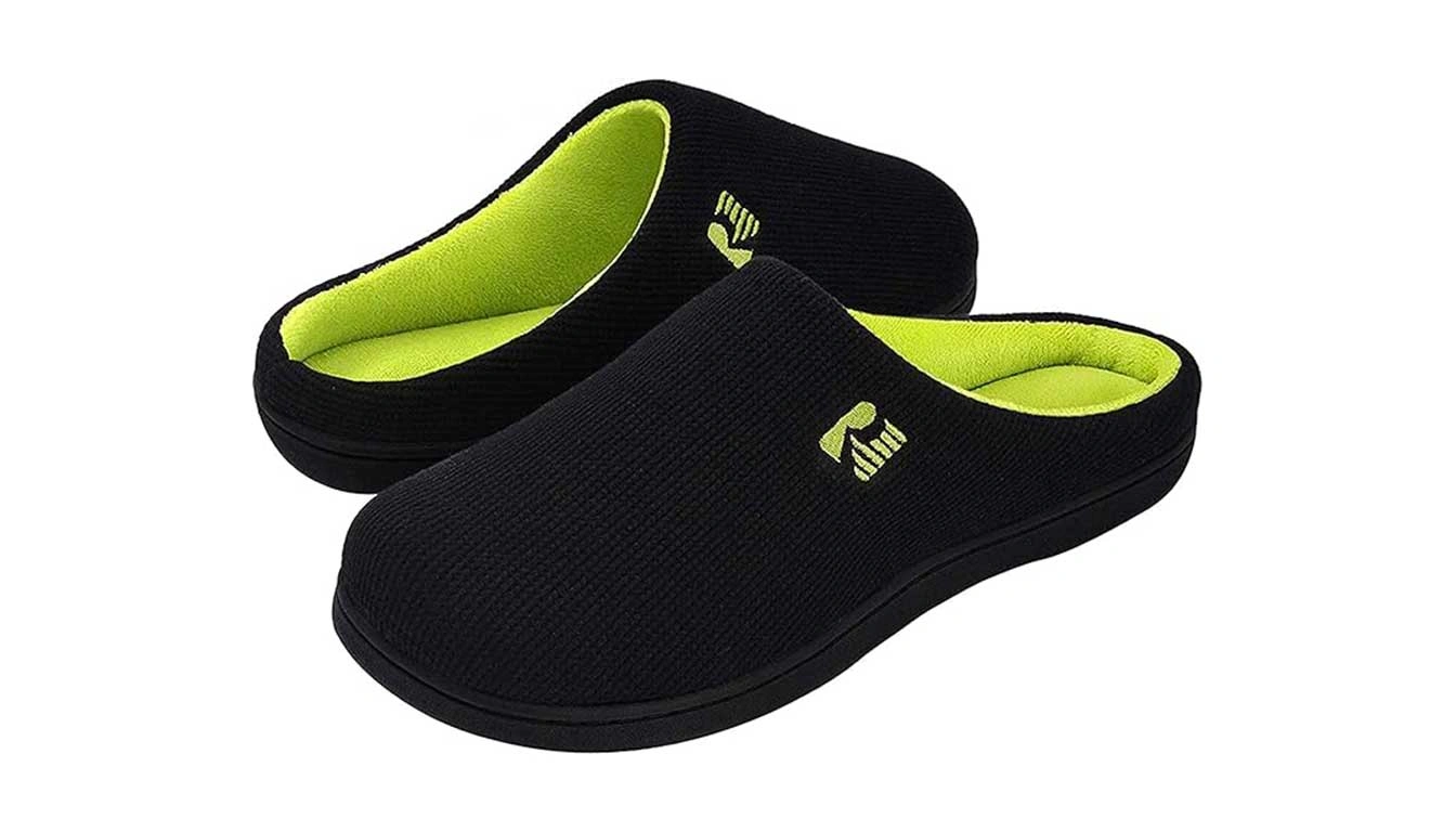 RockDove Men's Original Two-Tone Memory Foam Slippers