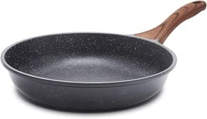 SENSARTE 20cm Nonstick Frying Pan Skillet, Swiss Granite Coating Omelette Pan, Healthy Stone Cookware Chef's Pan