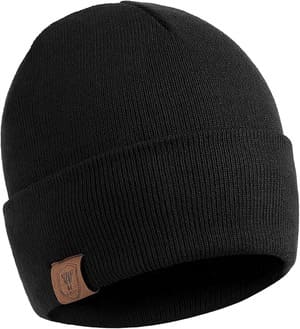 OZERO Winter Beanie Hat Warm Knit Skull Cap Thermal Thick Polar Fleece Snow Cap for Men and Women