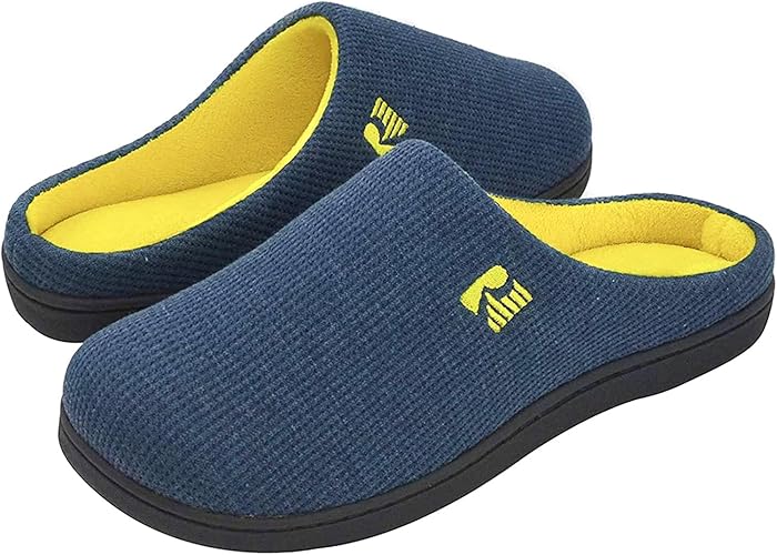 RockDove Men's Original Two-Tone Memory Foam Slippers