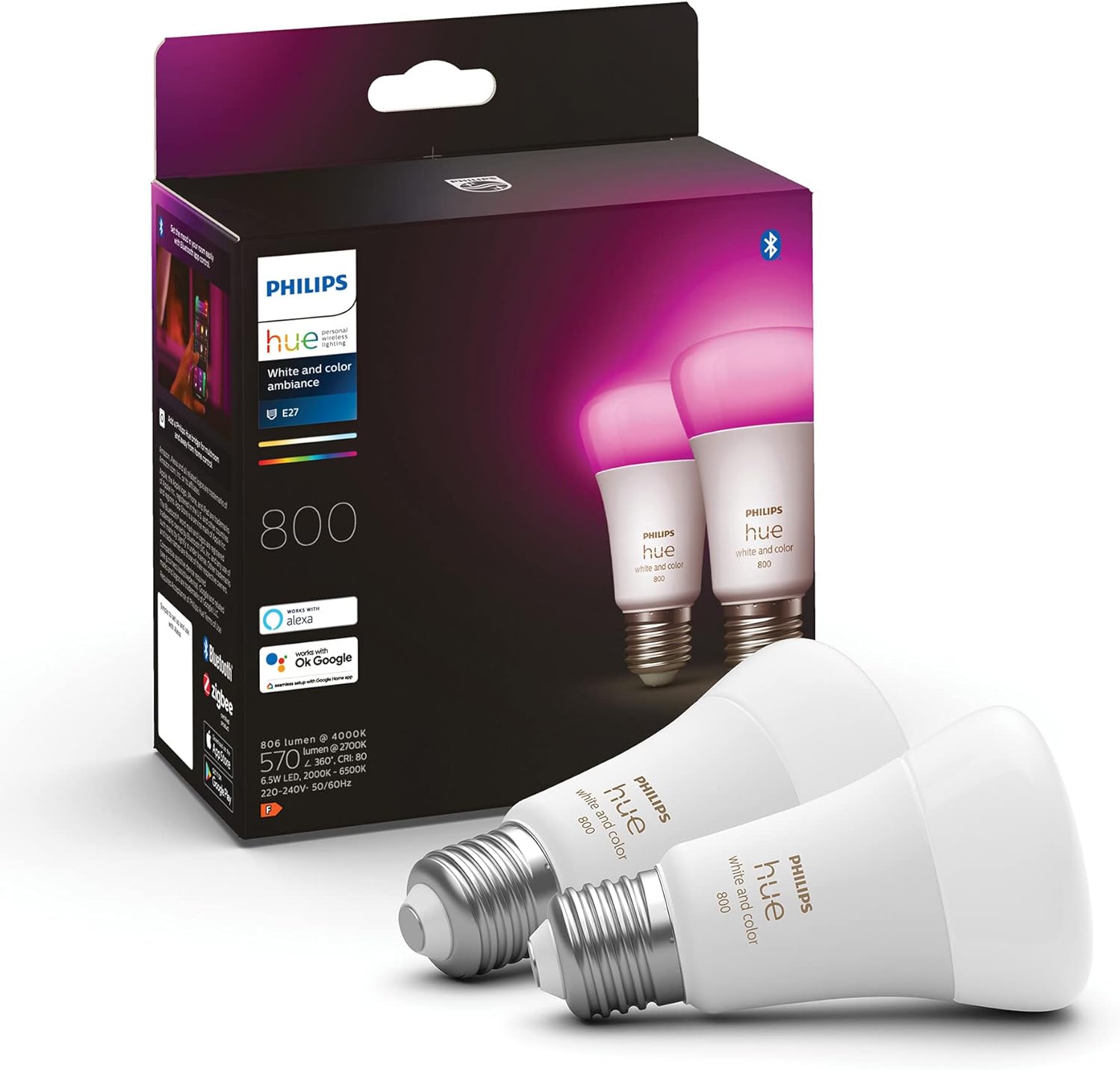 Philips Hue Smart Bulb Starter Kit